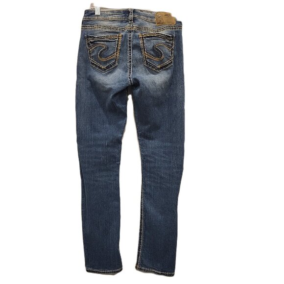 Silver Jean Co. Tuesday Jeans Size 29 Straight Leg - Picture 1 of 12